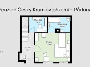 Prodej ubytování, Český Krumlov, Dlouhá, 125 m2