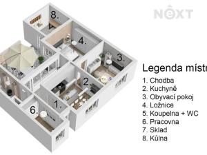 Prodej rodinného domu, Ždánice, Suchý řádek, 69 m2