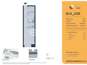 Prodej bytu 1+kk, Praha - Bohnice, Lodžská, 32 m2