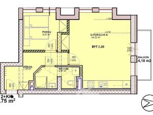 Prodej bytu 2+kk, Kašperské Hory, Česká, 47 m2