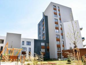 Pronájem bytu 1+kk, Praha - Holešovice, V háji, 43 m2
