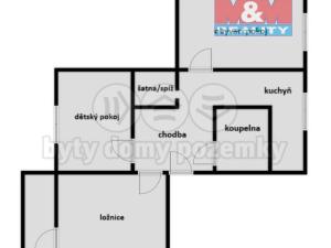 Prodej bytu 3+1, Louny, 17. listopadu, 87 m2