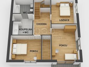 Prodej rodinného domu, Úvaly, Wolkerova, 180 m2