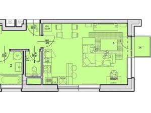 Pronájem bytu 2+kk, Cerhenice, Za Cukrovarem, 49 m2