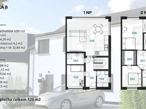 Prodej rodinného domu, Kublov, 123 m2