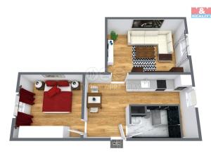 Prodej bytu 2+1, Horní Slavkov, Dlouhá, 48 m2