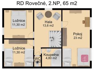 Prodej rodinného domu, Rovečné, 132 m2