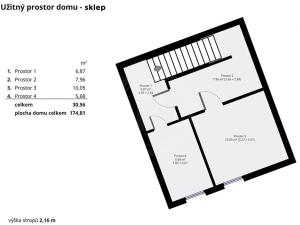 Prodej rodinného domu, České Budějovice, 180 m2
