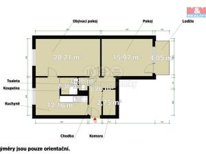 Prodej bytu 2+1, Tachov, Bělojarská, 60 m2