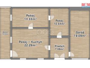 Prodej rodinného domu, Kolinec - Mlázovy, 55 m2
