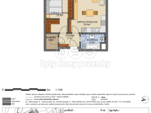 Prodej bytu 2+kk, Praha, Drnovská, 54 m2