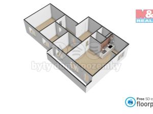 Prodej bytu 4+1, Obrnice, Nová výstavba, 79 m2