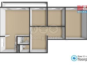 Prodej bytu 4+1, Obrnice, Nová výstavba, 79 m2