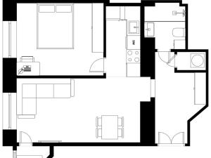 Prodej bytu 2+kk, Praha - Nusle, Čiklova, 48 m2