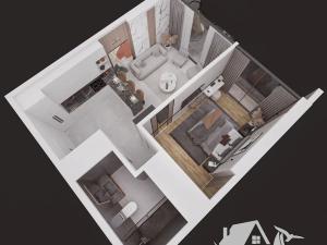 Prodej bytu 2+kk, Trikomo, Kypr, 60 m2