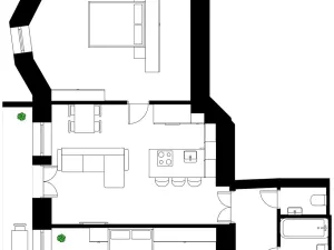 Prodej bytu 3+kk, Praha - Vršovice, Norská, 93 m2