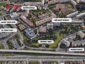 Pronájem bytu 2+kk, Praha - Černý Most, Generála Janouška, 44 m2