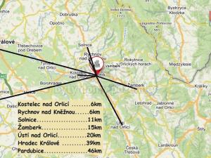 Prodej pozemku pro bydlení, Vamberk - Merklovice, 829 m2