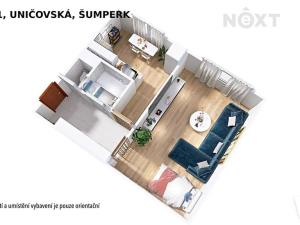 Prodej bytu 1+1, Šumperk, Uničovská, 36 m2