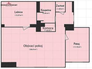 Prodej bytu 3+kk, Praha, Za Pohořelcem, 74 m2