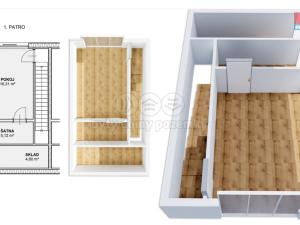 Pronájem bytu 2+kk, Letohrad, Úzká, 63 m2