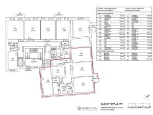 Pronájem kanceláře, Praha - Vinohrady, Mánesova, 160 m2