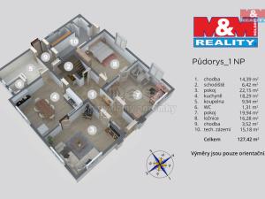 Prodej rodinného domu, Horní Řepčice, 200 m2