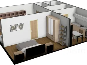 Prodej bytu 2+1, Písek, Budějovická, 53 m2