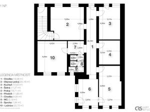Prodej obchodního prostoru, Praha - Kobylisy, Klapkova, 246 m2