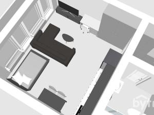 Pronájem bytu 1+kk, Brno - Staré Brno, Hybešova, 38 m2