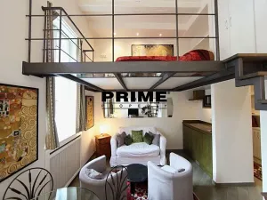 Pronájem bytu 1+kk, Praha - Smíchov, Hořejší nábřeží, 34 m2