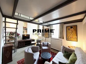 Pronájem bytu 1+kk, Praha - Smíchov, Hořejší nábřeží, 34 m2