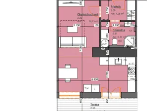 Prodej bytu 1+kk, Vrbno pod Pradědem, Žižkova, 39 m2