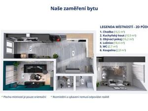 Prodej bytu 2+1, Praha - Žižkov, Biskupcova, 72 m2