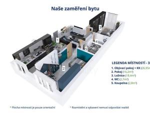 Prodej bytu 2+1, Praha - Žižkov, Biskupcova, 72 m2
