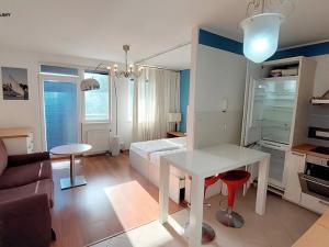 Pronájem bytu 1+kk, Praha - Vysočany, Pod Harfou, 48 m2