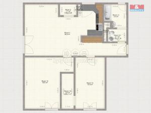 Prodej bytu 3+kk, Kaznějov, U Pumpy, 88 m2