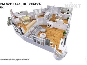 Pronájem bytu 4+1, Šumperk, Krátká, 190 m2