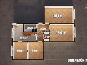 Pronájem bytu 4+1, Ústí nad Labem - Střekov, Nová, 81 m2