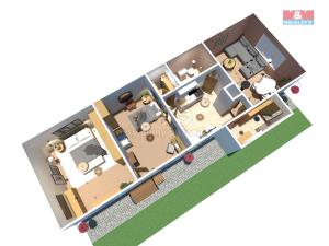 Prodej rodinného domu, Chrást, 75 m2