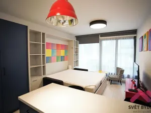 Pronájem bytu 1+kk, Praha - Karlín, Sokolovská, 31 m2