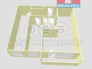 Prodej bytu 3+kk, Most, Josefa Ševčíka, 69 m2