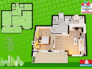 Prodej bytu 2+kk, Žacléř - Prkenný Důl, 64 m2