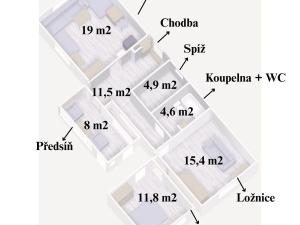 Prodej rodinného domu, Jenišovice, 75 m2