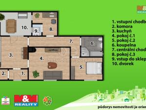 Prodej rodinného domu, Horní Jelení, Dvorská, 110 m2