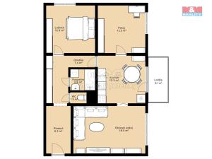 Prodej bytu 3+1, České Budějovice - České Budějovice 2, Netolická, 72 m2