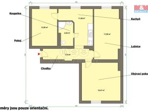 Prodej bytu 3+1, Karlovy Vary - Dvory, 1. máje, 71 m2