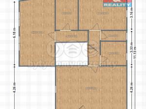 Pronájem bytu 1+1, Rychnov nad Kněžnou, Na Dubince, 90 m2
