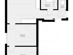 Pronájem bytu 3+kk, Praha - Záběhlice, Choceradská, 55 m2