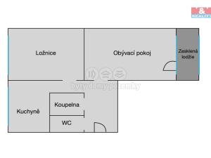 Prodej bytu 2+1, Karviná - Mizerov, tř. Těreškovové, 50 m2